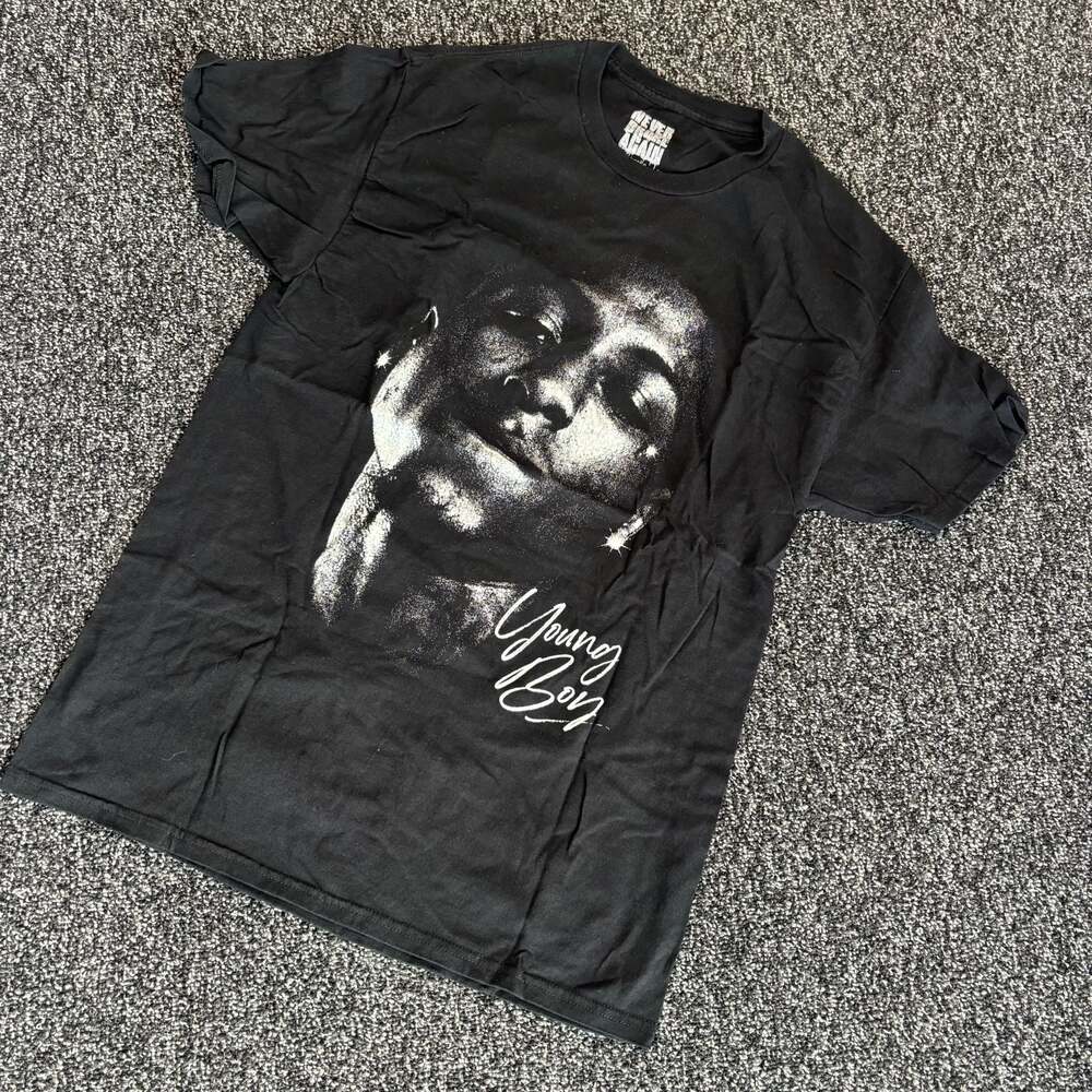 Never Broke Again YoungBoy Never Broke Again Graphic T-Shirt Size Medium